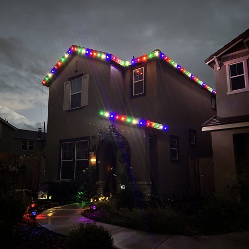 Christmas Light Installation in Merced