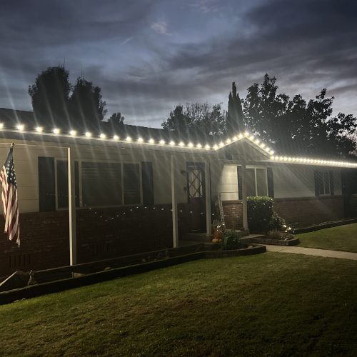 Christmas Light Installation team in Merced