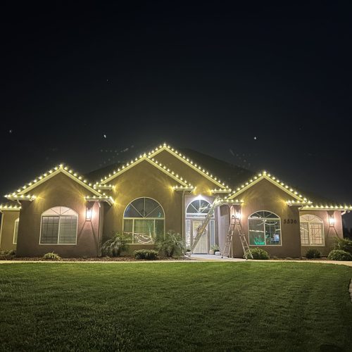 Christmas Light Installation services in Merced