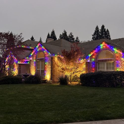 Christmas Light Installation service in Merced